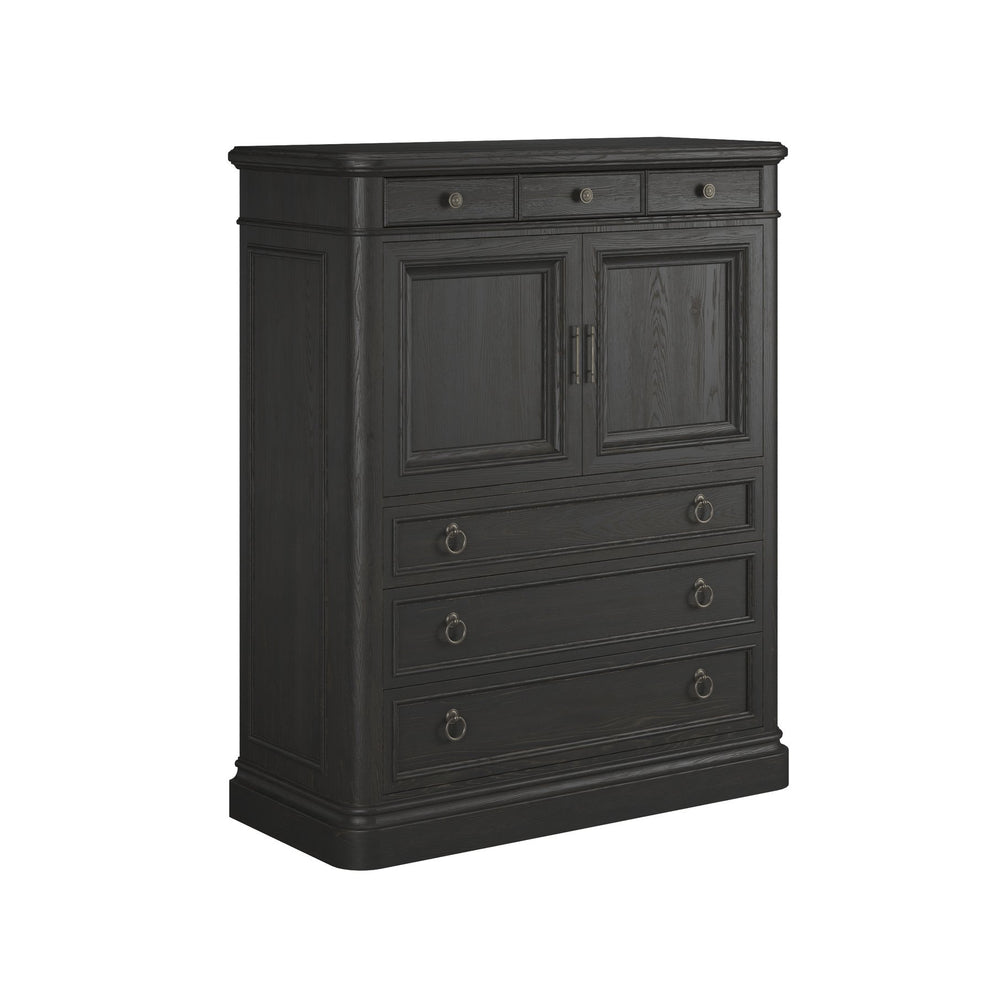 Atrium 6 Drawer Chest with Cedar Lined Drawer & Adjustable Shelves - Elegant Storage Solution