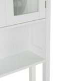 Acadian Space Saver Cabinet Pure White B136P158500 Hearth and Haven