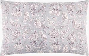 Surya Donna Accent Pillow – Stylish 14” X 22” Cotton Decor Piece For Versatile Home Ambiance Upgrade Slate Cotton,Cotton Dnn002-2214