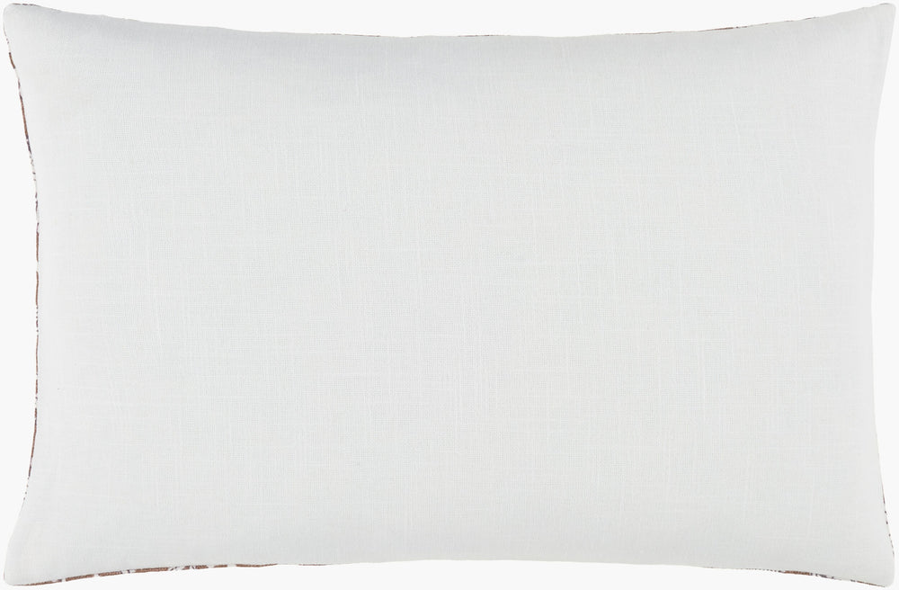 Surya Donna Accent Pillow – Stylish 14” X 22” Cotton Decor Piece For Versatile Home Ambiance Upgrade Brown Cotton,Cotton Dnn005-2214p