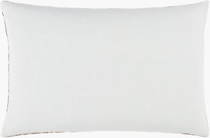 Surya Donna Accent Pillow – Stylish 14” X 22” Cotton Decor Piece For Versatile Home Ambiance Upgrade Brown Cotton,Cotton Dnn005-2214p