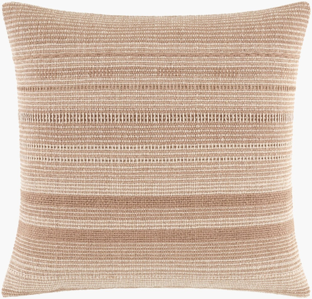 Livabliss Dalton Square Cotton Accent Pillow Handcrafted Minimalist Modern Sofa Bed Layer DNO001-1818