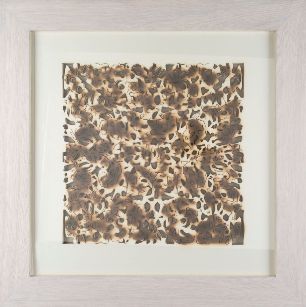 Surya Daintree 40"H X 40"W Framed Art - Revitalize Your Space With Modern Elegance And Timeless Style Main, Brown,Frame, Paper,Polystyrene Dnt8000-4040