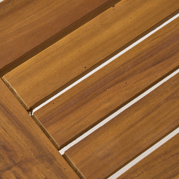 English Elm Christopher Knight Home® - SHERWOOD Teak Acacia Coffee Table with Slat Paneling and Bold Legs, Weather-Resistant, 39.5" L 64869.00