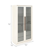 A.R.T. Furniture Blanc Display Cabinet 289240-1040 White 289240-1040