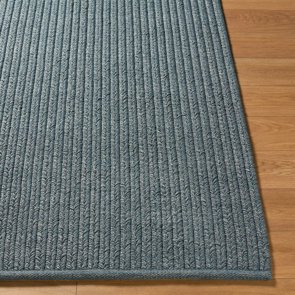 Surya Denizli Flatweave Polypropylene Rug Coastal Beach Style Indoor Outdoor Living Space 9' x 12' Rectangle DNZ2301-912