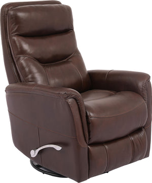 Parker House Parker Living Gemini - Robust Swivel Glider Recliner Robust Top Grain Leather with Match (X) MGEM#812GS-ROB