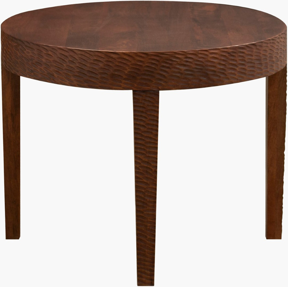 Surya Dobbin Mid-century Modern End Table Minimalist Square Surface for Living Room DOBN002-243030