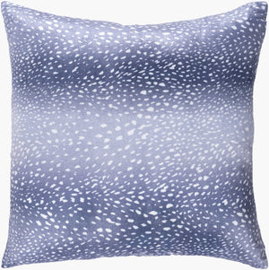 Surya Doe 20" X 20" Modern Accent Pillow - Stylish Minimalist Design, Easy Care For Your Living Space! Blue Polyester,Polyester Doe003-2020p