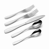 Lenox Oneida Calm 45 Piece Everyday Flatware Set, Service for 8 Metallic, STAINLESS METAL H208045A