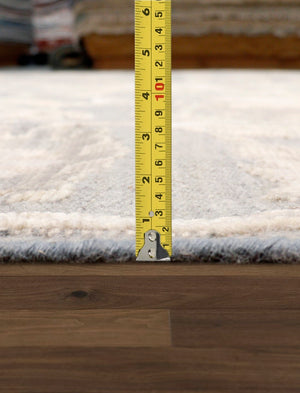 Pasargad Oushak Hand-knotted Grey Wool Area Rug - Timeless Elegance For Luxurious Home Décor   Dou-26 10x14