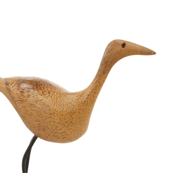Karina Living Dinan Sculpture Natural - Modern Bamboo & Metal Accent Art for Contemporary Home Décor Displays DOV71035-NATL