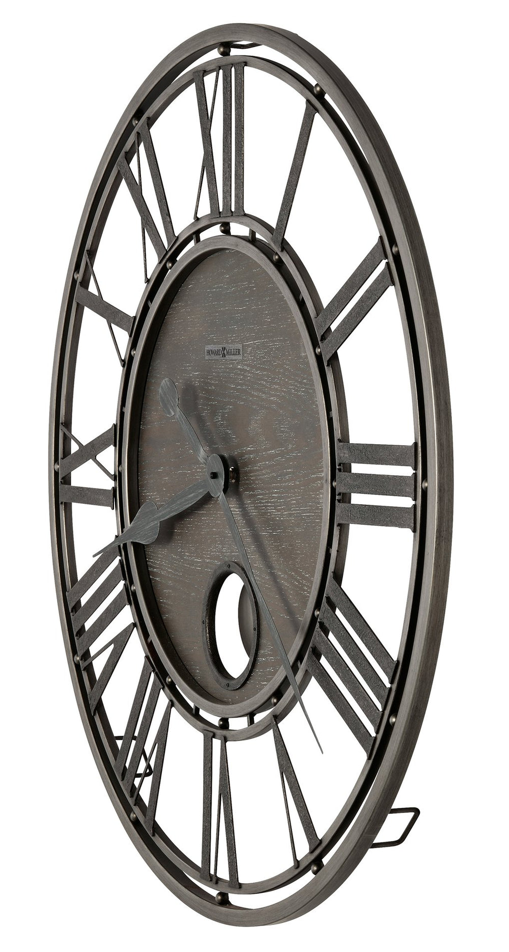 Hekman Furniture 625707 Marius Oversized Wall Clock - Elegant Wrought Iron Design With Vintage Charm & Quartz Movement  Marius Wall Clock 625707