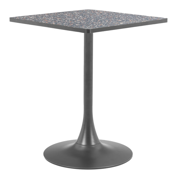 Zuo Modern Spot Bistro Table – Modern Elegance For Your Home Decor, Chic Mdf And Steel Design For Versatile Use Black Mdf,Steel 110411-zuo-modern