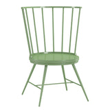 Homelegance By Top-Line Maverick High Back Windsor Classic Dining Chairs (Set of 2) Green Engineered Wood