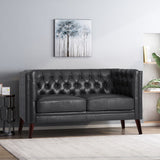 Christopher Knight Home® - Noble House - Holasek Contemporary Upholstered Tufted Loveseat