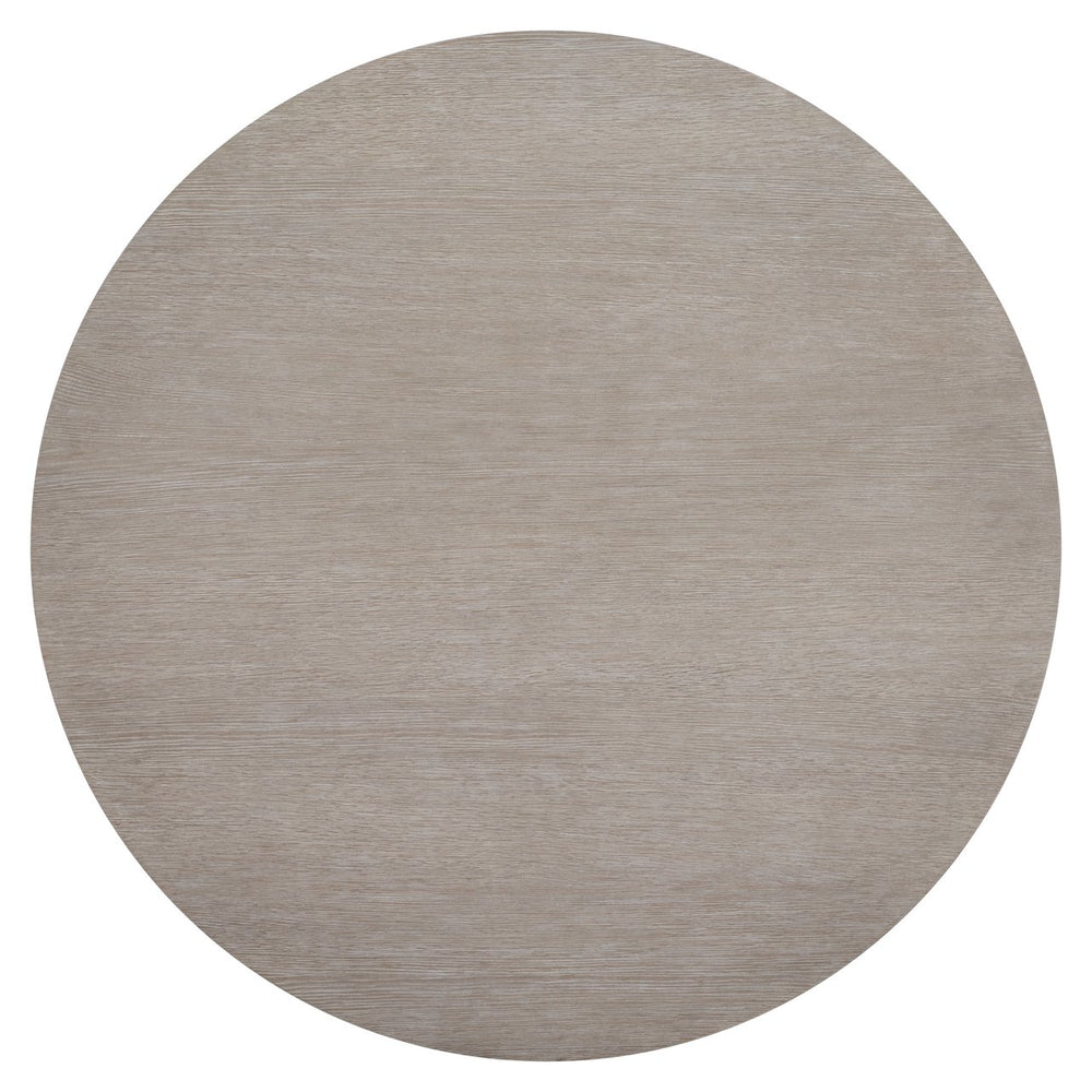 Bernhardt Bernhardt Constantin Sculptural Dining Table With Flaxen White Oak Top And Totemic Cast-Resin Base K1739