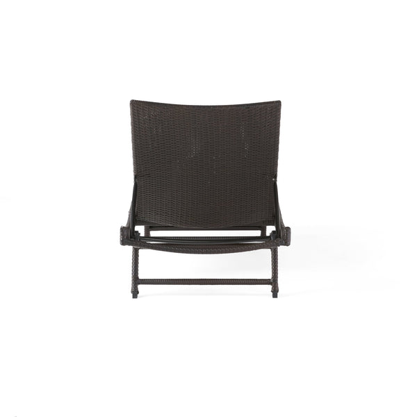 English Elm Christopher Knight Home® - Kauai Pe Wicker Chaise Set - All-Weather Loungers For Ultimate Outdoor Comfort & Relaxation 54087.00MP2