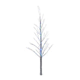 Christopher Knight Home® - Noble House - 4-foot Pre-Lit 152 Multi-Color LED Artificial Christmas Twig Tree