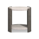 Bernhardt Prado Side Table in Porcini Finish 324126B