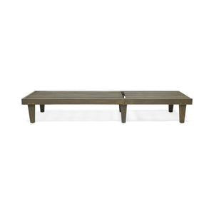 English Elm Nadine Outdoor Chaise Lounge Cushion Water Resistant Full Body Patio Coverage 63493.00WTCGRY2-CUSH-RUSORG