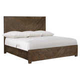 Bernhardt Fuller Wooden King Panel Bed K1393