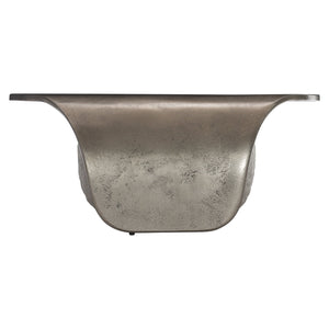 Bernhardt Bernhardt Teardrop Cocktail Table With Graphite Cast Aluminum Top & Sand Grey Concrete Base, Modern Artful Statement 309013