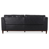 Christopher Knight Home® - Noble House - Warbler Contemporary Faux Leather Upholstered 3 Seater Sofa