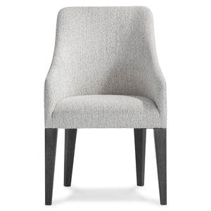 Bernhardt Bernhardt Prado Arm Chair — Fully Upholstered Rustic Modern Seat With Porcini Ash Legs, Curved Arms, Durable Construction 324546B
