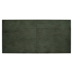 Bernhardt Bernhardt Linea Dining Table Cerused Charcoal Oak Veneer W/ Cast-Aluminum Trim & 20" Leaf Extension K1097