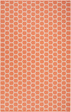 Nourison Reversible Indoor Outdoor RVB01 Machine Made Loom-woven Borderless Design Indoor/Outdoor Modern Outdoor Rug Coral, Coral 89% Polypropylene,11% Polyester 99446974150