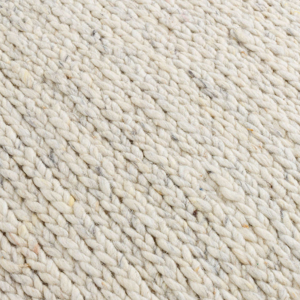 Surya Derby Chic Modern Accent Pillow - 18" Cotton & Wool Design For Stylish Home Decor & Comfort Cream Wool,Cotton Drb001-2020