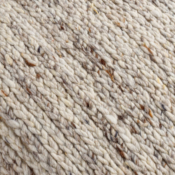 Surya Derby Chic Modern Accent Pillow - 18" Cotton & Wool Design For Stylish Home Decor & Comfort Oatmeal Wool,Cotton Drb003-2020p