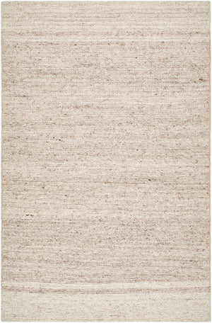 Derby DRB-2300 9' x 12' Handmade Rug DRB2300-912  Warm Grey, Light Silver, Pearl Surya