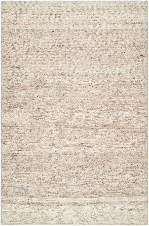 Derby DRB-2300 9' x 12' Handmade Rug DRB2300-912  Warm Grey, Light Silver, Pearl Surya