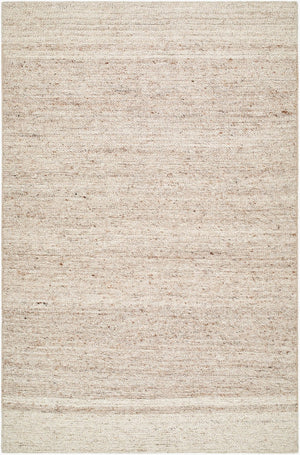 Livabliss Derby Hand Tufted Wool Area Rug Plush Medium Pile for Living Room or Dining Space Ivory, Sandston 8' x 10' DRB2300-810