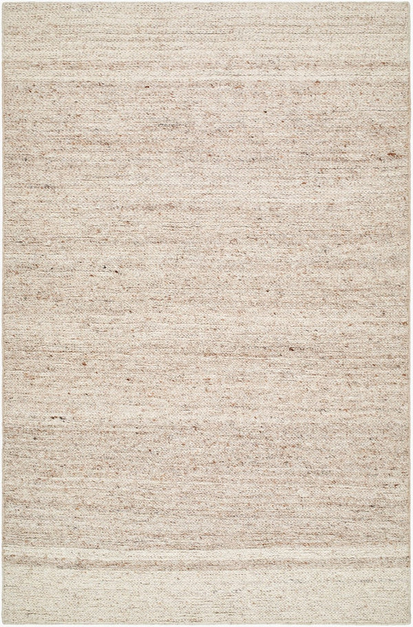 Livabliss Derby Hand Tufted Wool Area Rug Plush Medium Pile for Living Room or Dining Space Ivory, Sandston 8' x 10' DRB2300-810