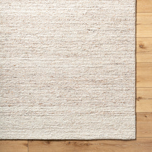 Derby DRB-2300 9' x 12' Handmade Rug DRB2300-912  Warm Grey, Light Silver, Pearl Surya
