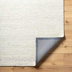 Derby DRB-2301 9' x 12' Handmade Rug DRB2301-912  Light Silver, Pearl, Ash Surya