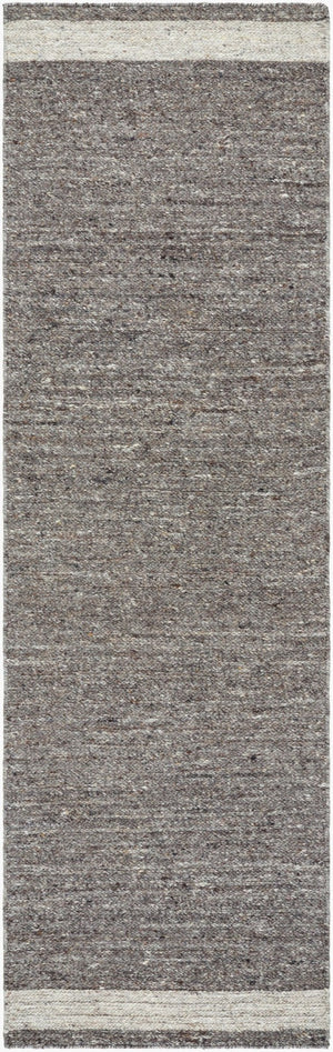 Livabliss Derby Hand Tufted Wool Area Rug Artisan Crafted for Large Living and Dining Spaces Charcoal, Ash G 3' x 10' DRB2302-310