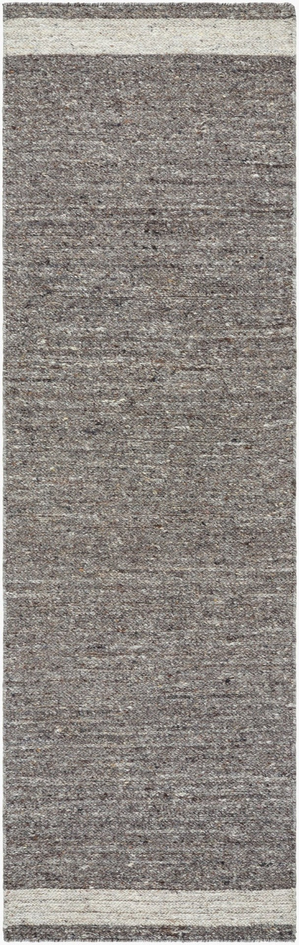 Livabliss Derby Hand Tufted Wool Area Rug Artisan Crafted for Large Living and Dining Spaces Charcoal, Ash G 3' x 10' DRB2302-310