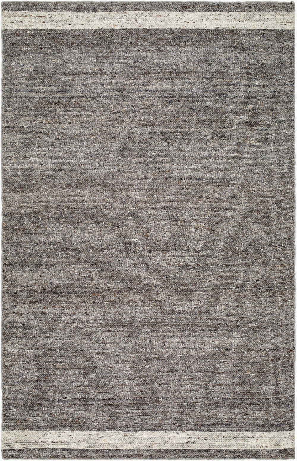 Livabliss Derby Hand Tufted Wool Area Rug Artisan Crafted for Large Living and Dining Spaces Charcoal, Ash G 8' x 10' DRB2302-810