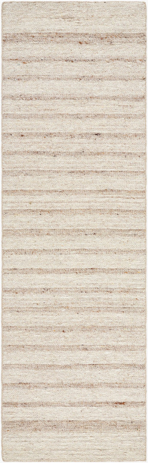 Livabliss Derby Hand Tufted Wool Area Rug for Large Living Dining Rooms Artisan Crafted Ivory, Sandston 3' x 10' DRB2303-310