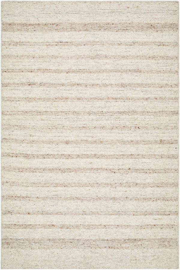 Livabliss Derby Hand Tufted Wool Area Rug for Large Living Dining Rooms Artisan Crafted Ivory, Sandston 9' x 12' DRB2303-912