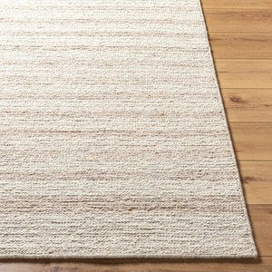 Derby DRB-2303 9' x 12' Handmade Rug DRB2303-912  Pearl, Ash Surya