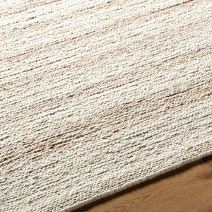 Derby DRB-2303 9' x 12' Handmade Rug DRB2303-912  Pearl, Ash Surya