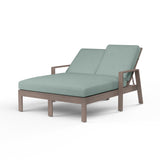 Laguna Double Chaise Lounge in Spectrum Indigo, No Welt SW3501-99-48080 Sunset West