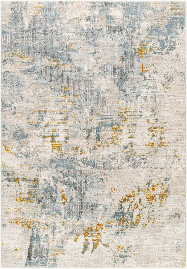 Livabliss Dresden Geometric Machine Woven Polyester Area Rug for Living Room or Bedroom Taupe, White 12' x 15' DRE2300-1215