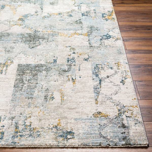 Livabliss Dresden Classic Fringe Area Rug Turkey Woven Polyester Pile for Living Dining Rooms Taupe, White 9' x 12'2" DRE2301-9122