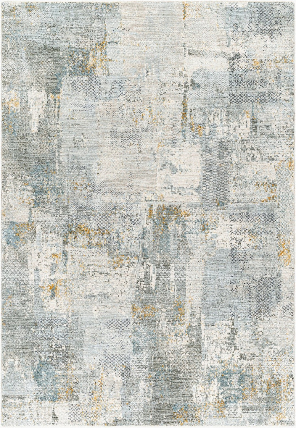 Livabliss Dresden Large Polyester Area Rug Woven in Turkey with Fringe Border for Living Rooms Dusty Sage, Tau 12' x 15' DRE2305-1215